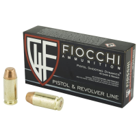 Fiocchi Range Dynamics .40 S&W 180gr Full Metal Jacket Truncated Cone