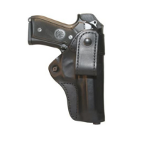 Blackhawk 420429BK-R Leather IWB Holster, Black, for Glock 43/S&W M&P Shield