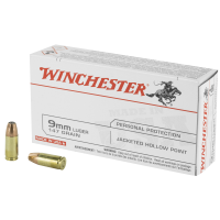 Winchester USA 9MM 147 Grain Jacketed Hollow Point - USA9JHP2