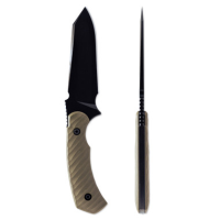 Toor Knives Zenith Fixed Blade Knife, Spiftire Green