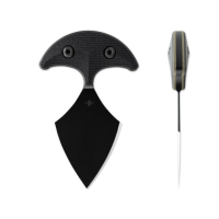 Toor Knives Vasive Push Dagger - Bomber Black