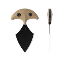 Toor Knives Vasive Push Dagger - Omaha Tan