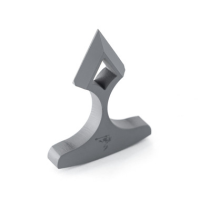 Toor Knives Thor's Hammer Push Dagger, Phantom Grey