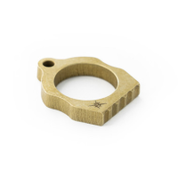 Toor Knives Keychain Ring Thumper - Brass