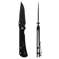 Toor Knives Merchant 2.0 Folding Knife, Carbon Black