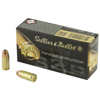 Sellier & Bellot 9mm Luger 115 Grain Jacketed Hollow Point