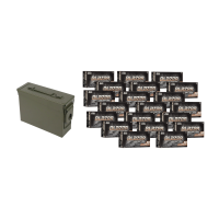 Pick Your 9mm 115 Grain Full Metal Jacket Ammunition 1000 Rounds + Military Ammo Can