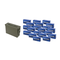 Pick Your 9mm 115 Grain Full Metal Jacket Ammunition 1000 Rounds + Military Ammo Can