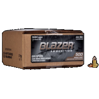 CCI 5200 Blazer Brass 9mm Luger 115 gr Full Metal Jacket 500 Bulk Pack