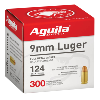 Aguila Target & Range 9mm Luger 124 Grain FMJ