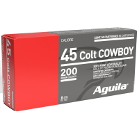 Aguila Cowboy Action 45 Colt 200 Grain Soft Point