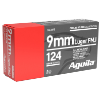Aguila Target & Range 9mm Luger 124 Grain Full Metal Jacket