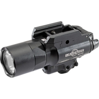 SureFire X400UARD X400U Weapon Light 1000 Lumens Output White LED Light Red Laser 213 Meters Beam PicatinnyWeaverGlock Rails Mount Black Anodized Aluminum