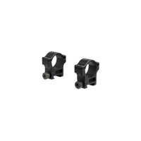 Trijicon AC22010 Scope Ring Set Picatinny Rail Medium 30mm Tube Black Hardcoat Anodized Aluminum