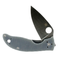 Spyderco C220GPGY Polestar 3.30 Folding - Drop Point Plain