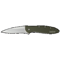 Kershaw 1660OL Leek 3 Folding - Drop Point Plain