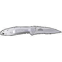 Kershaw 1660ST Leek 3 Folding - Drop Point - Part Serrated
