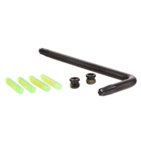 Trijicon AC50011 DI Night Sight Standard Replacement Kit Green Fiber Black Retainer