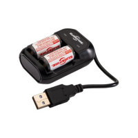 SureFire Lithium Iron Phosphate Rechargeable Batteries Include Charger Kit