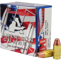 Hornady American Gunner .380 ACP 90 Grain XTP Hollow Point
