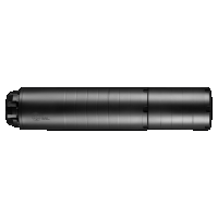 Dead Air Wolfman Modular 9mm Suppressor, Black Cerakote, 1/2"-28 Threads