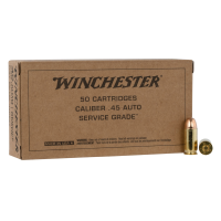 Winchester Ammo SG45W USA Service Grade 45 ACP 230 gr Full Metal Jacket