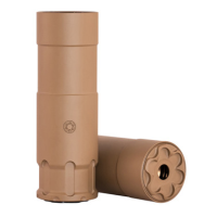 Rugged Suppressors Oculus 22 - .22 LR FDE Cerakote, 1/2"-28