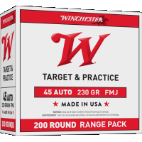 Winchester 45 ACP 230 Grain Full Metal Jacket Ammunition