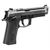 Beretta 92XI 9mm, 4.7" Barrel, 15+1, Cerakote Stainless, Optic Ready, Rail