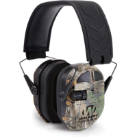 Walkers Ultimate Power Muff Quads with AFT - 2AAA Batteries, Realtree Xtra