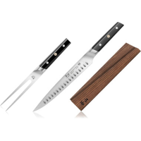 Cangshan TC Series Steel Forged 2 - Piece Carving Knife & Fork Set