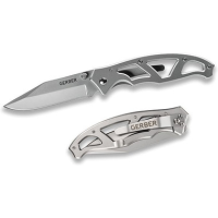 Gerber Gear Parafram Folding Pocket Knife Fine Edge, Stainless Steel