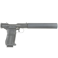 B&T Station Six .45 ACP Bolt Action Pistol, 5" Barrel, Suppressor Kit, Black