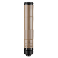 Dead Air Mojave 9 Modular Suppressor, FDE, 9mm, 1.41", 1/2"x28 Threads