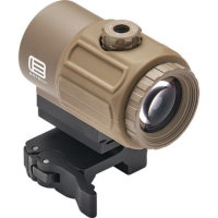 EOTECH G43 Micro 3x Magnifier with Quick Detach Switch to Side Mount Tan