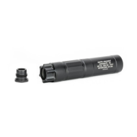 Griffin Armament Checkmate HD .22 Rimfire Suppressor Direct Thread, Black