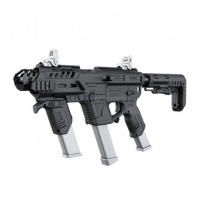 Recover Tactical P-IX+MG PG9 SR20 Metal Front Guard Buffer Tube, Black