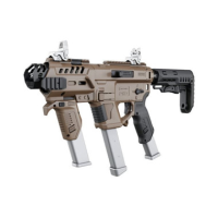 Recover Tactical P-IX+MG PG9 SR20 Metal Front Guard Buffer Tube, Tan