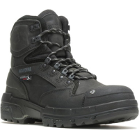 Wolverine Men's Legend 6" Waterproof Comp Toe Work Boots, Black, Size 9.0M