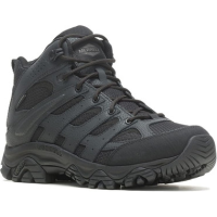 Merrell Men's Moab 3 Mid Tactical Waterproof Leather Boots, Size 12, Black