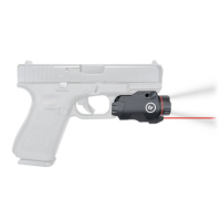 Crimson Trace Rail Master Pro 400 Lumens Tactical Light / Red Laser w/ Universal Rail Mount CMR-207 (Black)