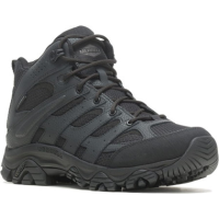 Merrell Men's Moab 3 Tactical Mid Waterproof Boots, Black, Size 9.0W