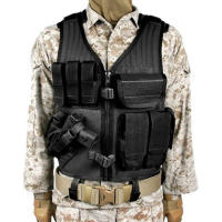 Blackhawk Omega Elite Cross Draw/Pistol Mag Vest, Right Hand - 30EV26BK