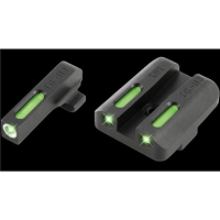 TRUGLO TFX STANDARD HEIGHT SIG SAUER SIGHT SQUARE CUT REAR NOTCH