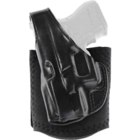 Galco Ankle Glove Leather Handgun Holster Left Hand, Black