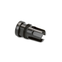 Griffin Armament Taper Mount Minimalist 7.62mm Flash Hider, 5/8x24, Black