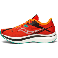 Saucony ENDORPHIN PRO 2 Running Shoes, SCARLET/BLACK, 9.5