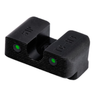 TRUGLO TRITIUM PRO SIG SAUER #8 FRONT AND #8 WHITE NIGHT SIGHT SET
