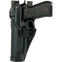 Blackhawk SERPA Level 3 Auto Lock Belt Holsters RH, Black, Size 17