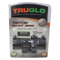 TRUGLO RED-DOT 1X30MM BLACK PS 3 COLOR TACTICAL SIGHT